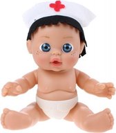 babypop verpleger 19 cm meisjes wit