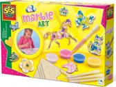 knutselset Marble junior hout 14-delig