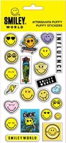 stickers junior vinyl wit/geel