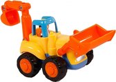 bouwvoertuig shovel junior 16 cm oranje/geel