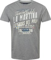 La Martina shirt Blauw-M