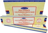 Wierookstokjes Satya Californian White Sage (los pakje van 15 gram)