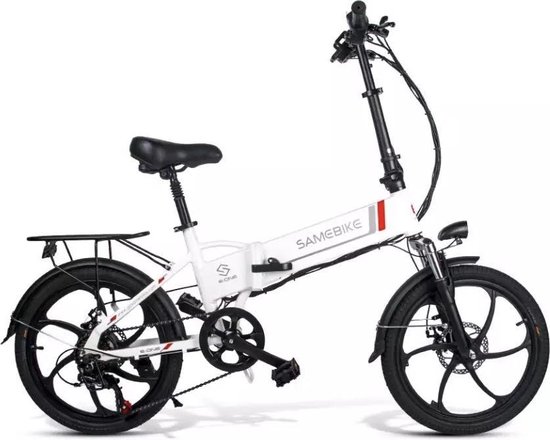 Vélo pliant électrique Samebike - Shimano 7 vitesses - Batterie lithium 48V  / 10Ah -... | bol.com