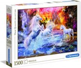 puzzel wilde eenhoorns 1500 stukjes