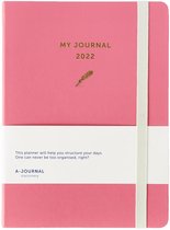 A-journal My Journal Agenda - 2022 - Warm Roze