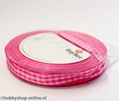 Ruitenlint 9,5 mm fuchsia 10 meter