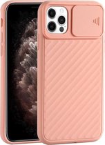 GSMNed – iPhone 11 Roze  – hoogwaardig siliconen Case roze – iPhone 11 Roze – hoesje voor iPhone Roze – shockproof – camera bescherming