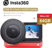 Insta360 ONE RS Complete Bundel - 3x Lenzen Mod - 4k Actioncam + One Inch Leica + 360 Panorama - Action camera