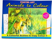 Kleurboek ''Animals to Colour'' | Kleurboek voor volwassen | Tekenen | Creatief voor volwassenen | Met tekenhints!