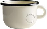 Zangra emaille beker 25 cl - ivoor