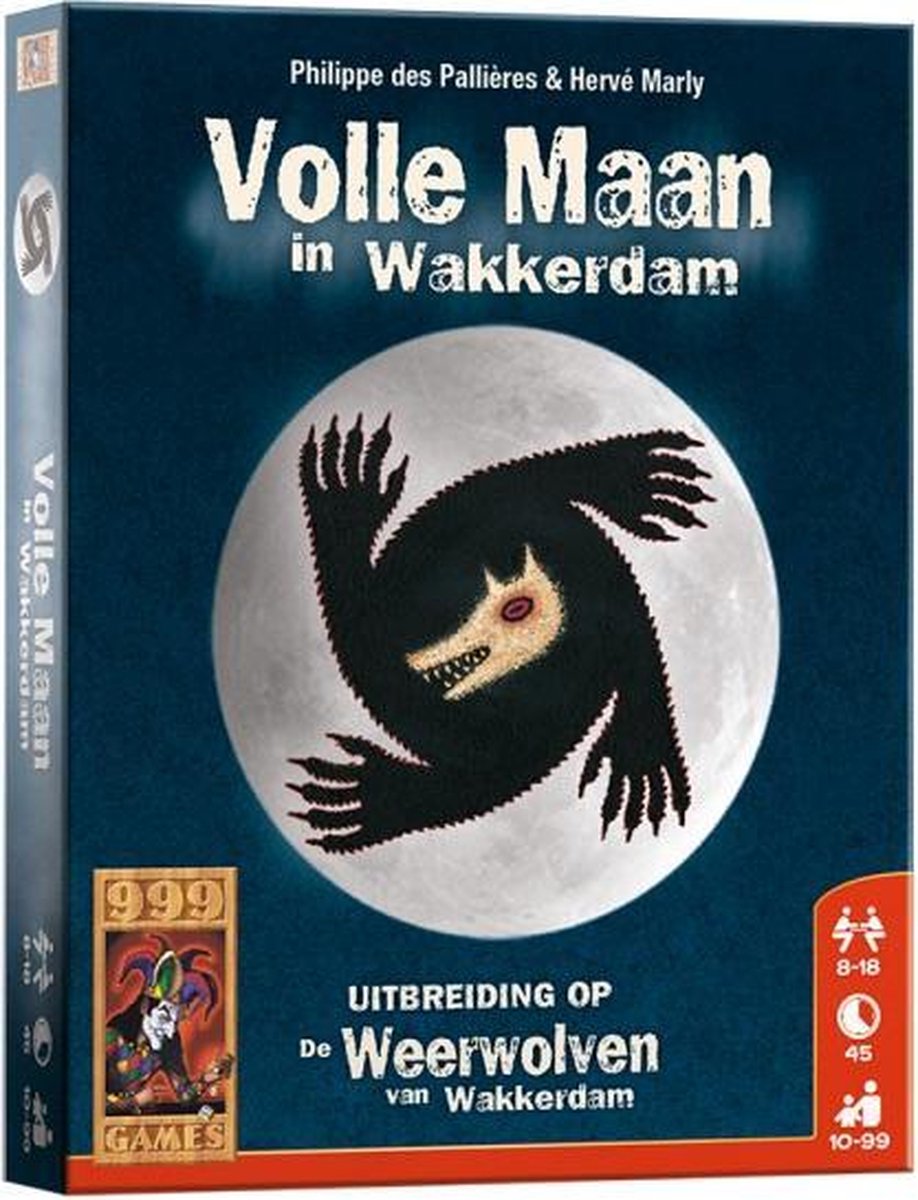 kaartspel De Weerwolven Van Wakkerdam: Volle Maan