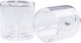 Planetary Design - Ethoz ™ Glass Tumblers - Set van 4 glazen - Dubbelwandige mok - Isolerend glas - 235ml