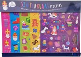 Sinterklaas Stickers  +/- 150 stuks - 5 stickervellen Sint en Piet - Sinterklaasfeest
