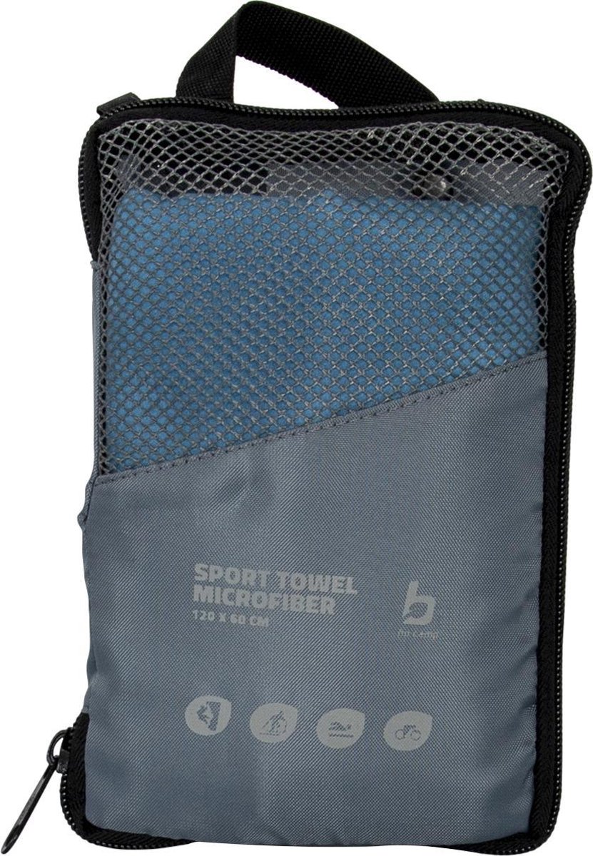 Bo-Trail Handdoek - Sports Towel Microvezel - 120x60 Cm
