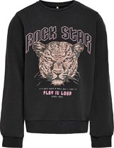 KIDS ONLY KONLUCINDA LIFE L/S ROCK/WORLD SWT Meisjes Trui - Maat 122/128