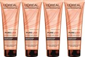 Loreal Paris Pure Liss Indomptables Shampooing Multi Pack - 4 x 250 ml