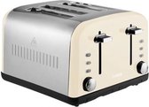 Broodrooster 4 slice toaster crème Tower infinity collection
