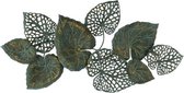 Muurdecoratie woonkamer flowers metaal modern 3D 120x5x62 cm