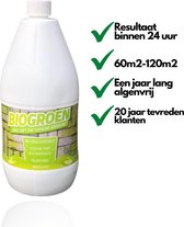 Biogroen Groene Aanslag Verwijderaar - Groene Aanslagreiniger - Groene Aanslag - Hoge concentratie - 60 tot 120 m2 - Best Getest - Binnen 24 Uur Resultaat Biogroen Groene Aanslag Verwijderaar - Groene Aanslagreiniger - Groene Aanslag - Hoge concentratie - 60 tot 120 m2 - Best Getest - Binnen 24 Uur Resultaat