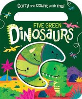 Count and Carry Board Books- Five Green Dinosaurs