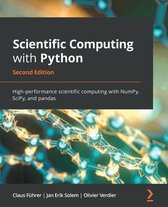Boek cover Scientific Computing with Python van Claus Fuhrer