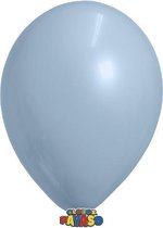 Zakje met 15 babyblauwe ballonnen - 30cm doorsnee (12 inch) - Biologisch afbreekbaar