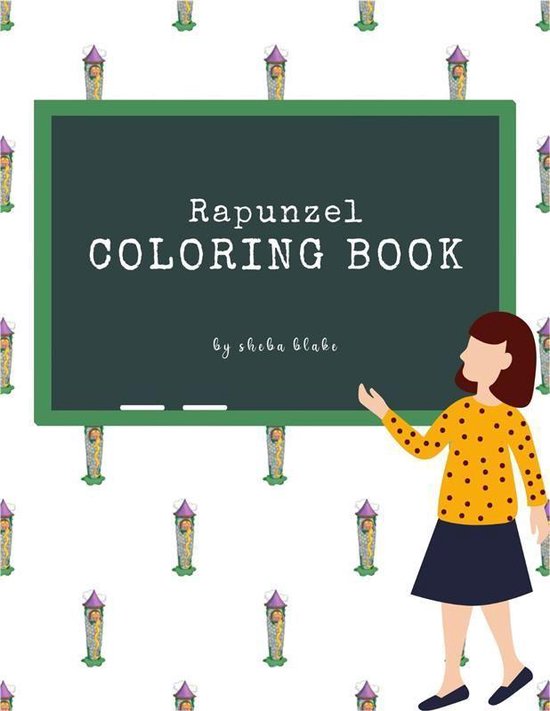 Rapunzel Coloring Book for Kids Ages 3+ (Printable Version) - cover
