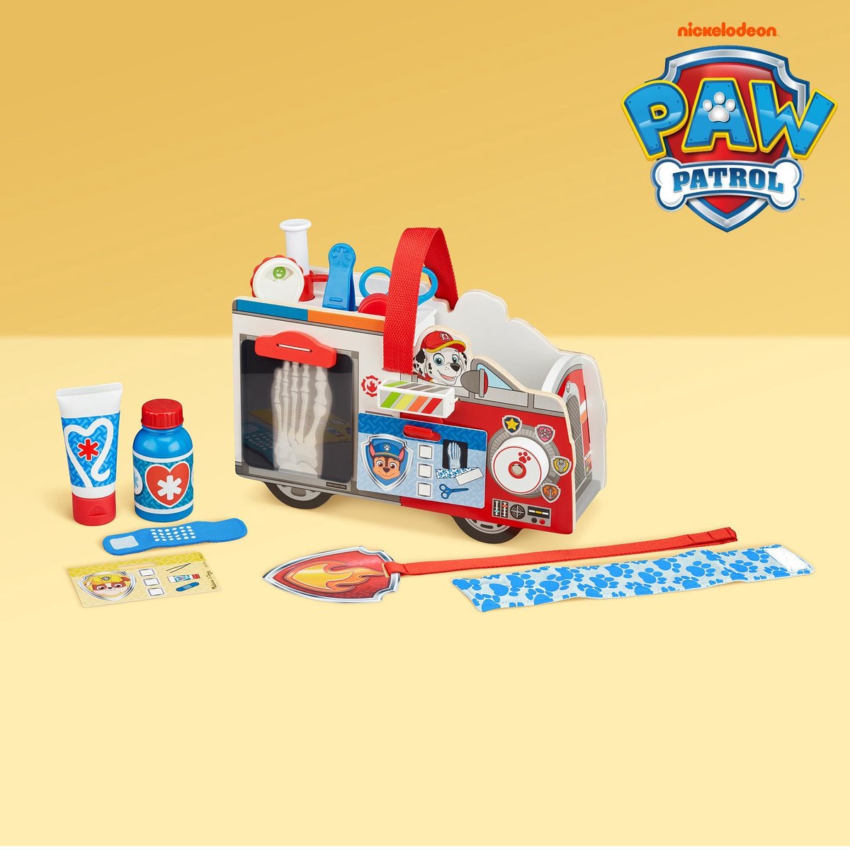 Paw Patrol Marshall's Wooden Rescue Caddy