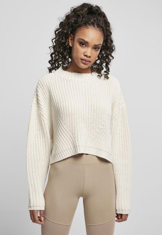 Urban Classics - Wide Oversize Sweater/trui - XL - Creme