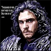 Jon Snow Pop Art - Game of Thrones