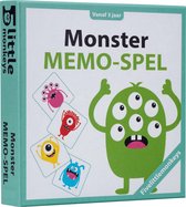 Fivelittlemonkeys Monster Memo-spel - Kaartspel - 48 kaarten - Vanaf 3 jaar - 2 tot 4 spelers - Geheugentraining - Geheugen - Monsters - Sinterklaas - Schoencadeau - Cadeau - Sint - 5 December - Schoenkado