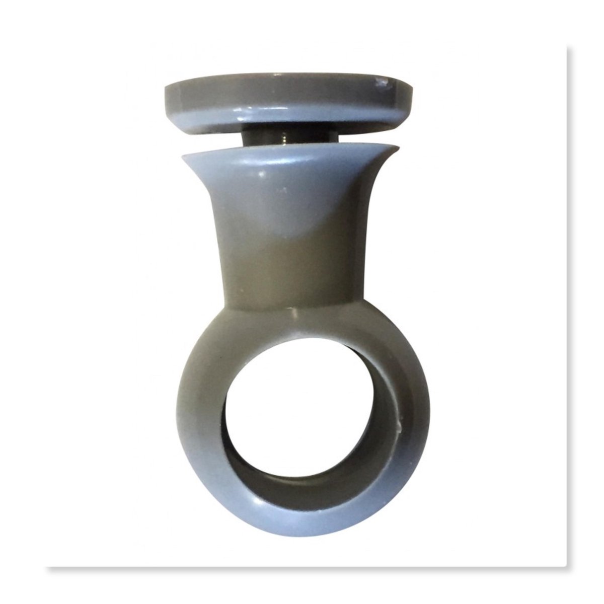 ROEDESTEUN GRIJS MIDDENSTEUN 13 MM 2 STUKS