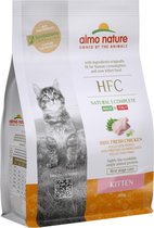 Almo Nature - Kat HFC Kitten brokken voor jonge katjes - kip - 1,2kg, 300gr - Smaak: Kip, Gewicht: 300g