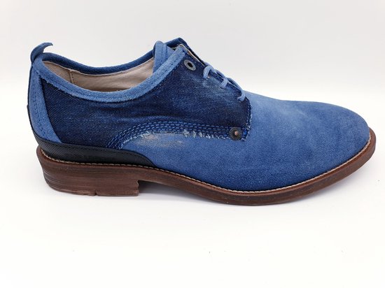 Pme legend schoenen heavy waxed suède navy blauw Maat - 43 | bol.com
