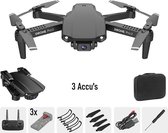 E99 Pro 2 Drone met camera en opbergtas zwart - 3 accu's - Drones