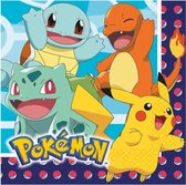 Pokémon Servetten (16 Stuks) - Kaarten - Servetten - Pokémon kaarten - Pokemon