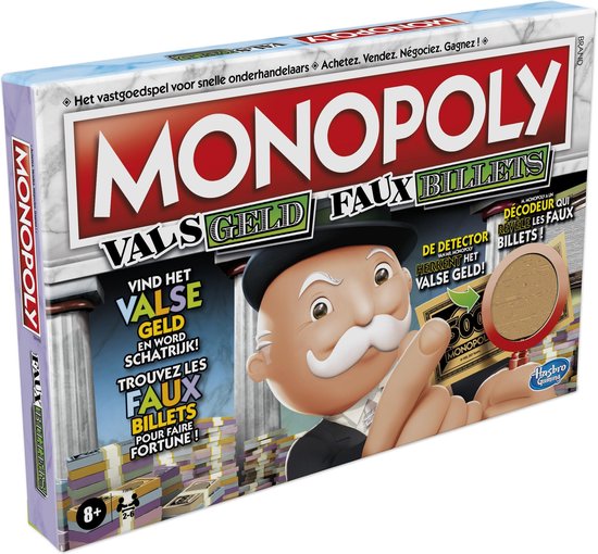 Afbeelding van het spel Monopoly Vals Geld - Bordspel