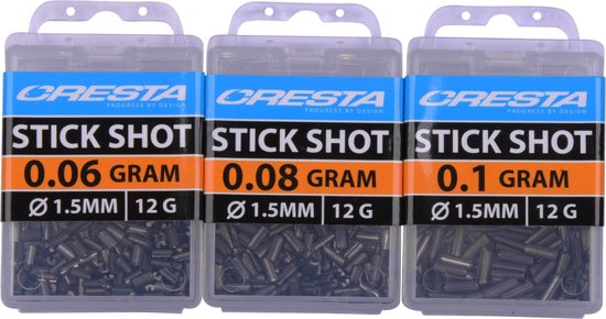 Cresta Stick Shot - Maat : Dia 3mm - 1.0gr van Cresta — afbeelding 4