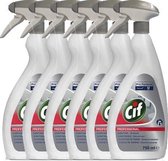 Cif Spray - Sanitair Reiniger - 6 x 750ML - Voordeelverpakking