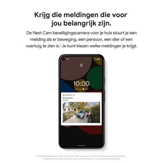 Google Nest Cam Beveiligingscamera - Batterij