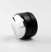 Barista koffie verdeler - leveler - 53mm/54 mm- zwart - tamper - verdeler - distributeur - Solis - Sage - Breville