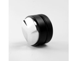 Barista koffie verdeler - leveler - 51mm - zwart - tamper - verdeler - distributeur - barista-accessoires - barista tools