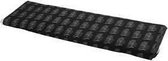 Stof, donkergrijs, B: 145 cm, 140 gr, 10 m/ 1 rol