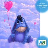 F4B Iejoor Diamond Painting 40x50cm | Vierkante Steentjes | Disney | Winnie The Pooh | Kinderen | Pakket Volwassenen en Kinderen