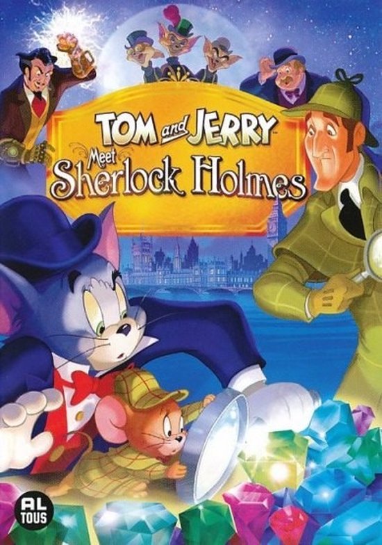Cover van de film 'Tom & Jerry - Meet Sherlock Holmes'