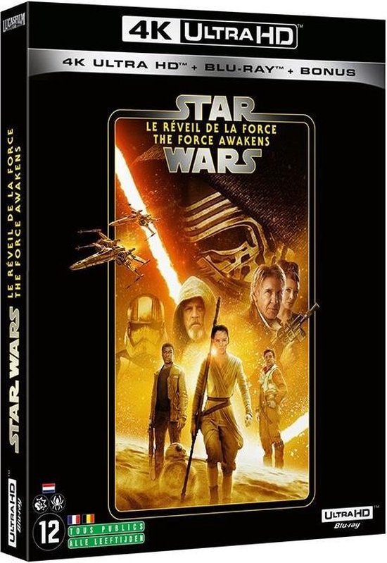 Star Wars Episode 7 – The Force Awakens (4K Ultra HD Blu-ray) (Import geen NL ondertiteling)