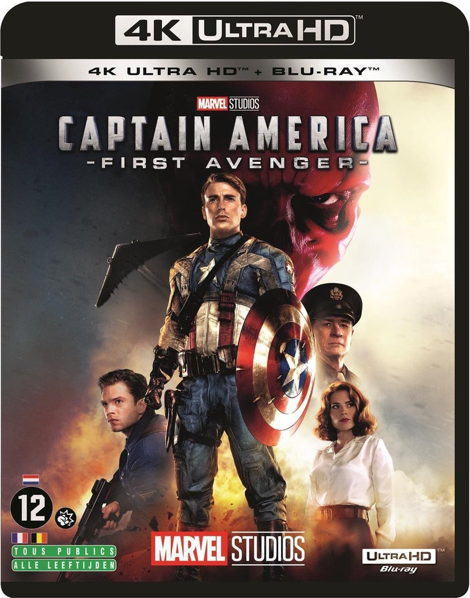 Captain America - The First Avenger (4K Ultra HD Blu-ray) (Import geen NL ondertiteling)-