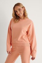 NA-KD Rounded Sleeve Dames Trui - Maat XL