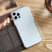 Phantom TPU + PC schokbestendige beschermhoes voor iPhone 13 mini (transparant)