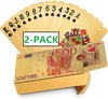Afbeelding van het spelletje Speelkaarten 2 Decks / Stokken – Spelkaarten – Kaarten voor Klaverjassen, Toepen, Pokeren Black Jack en meer kaartspellen